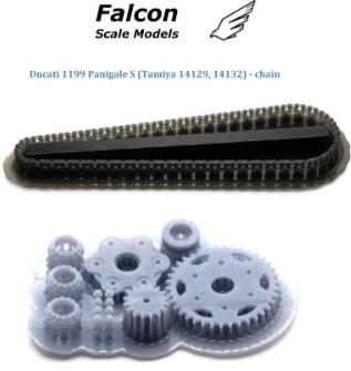 [사전 예약] FSM-P003 1/12 Chain set for 1/12 scale models: Ducati 1199 Panigale S