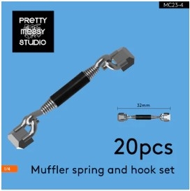 [사전 예약] MC23-4 1/4 Muffler Spring set (20pcs)