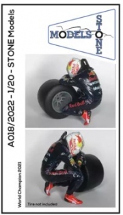 [사전 예약] A018/2022 Driver Max Verstappen Red Bull RB16B - World Champion 2021