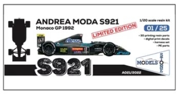 [사전 예약] A021/2022 Andrea Moda S921 - Multimedia Model Kit - Limited Edition