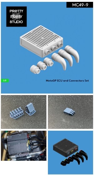 MC49-9 1/9 MotoGP ECU and Connectors Set
