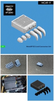 [사전 예약] MC49-9 1/9 MotoGP ECU and Connectors Set