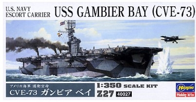 [사전 예약] HSGZ27 1/350 US Navy Escort Carrier USS Gambier Bay (CVE-73)
