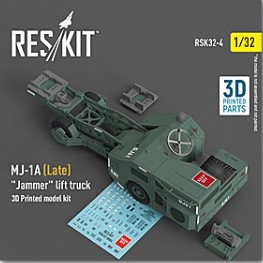 [사전 예약] RSK32-0004 1/32 MJ-1A (Late) \"Jammer\" lift truck (3D Printed model kit) (1/32)
