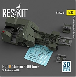 RSK32-0005 1/32 MJ-1B \"Jammer\" lift truck (3D Printed model kit) (1/32)