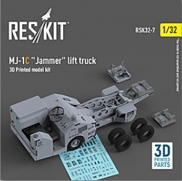 RSK32-0007 1/32 MJ-1C \"Jammer\" lift truck (3D Printed model kit) (1/32)