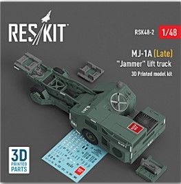 RSK48-0002 1/48 MJ-1A (Late) \"Jammer\" lift truck (3D Printed model kit) (1/48)
