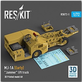 [사전 예약] RSK72-0001 1/72 MJ-1A (Early) \"Jammer\" lift truck (3D Printed model kit) (1/72)