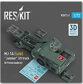 RSK72-0002 1/72 MJ-1A (Late) \"Jammer\" lift truck (3D Printed model kit) (1/72)