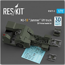 [사전 예약] RSK72-0003 1/72 MJ-1B \"Jammer\" lift truck (3D Printed model kit) (1/72)