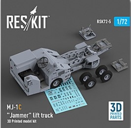 RSK72-0005 1/72 MJ-1C \"Jammer\" lift truck (3D Printed model kit) (1/72)