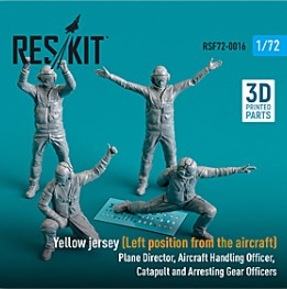 RSF72-0016 1/72 Yellow jersey (Left position from the aircraft) Plane Director, Aircraft Handling Of