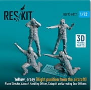 RSF72-0017 1/72 Yellow jersey (Right position from the aircraft) Plane Director, Aircraft Handling O