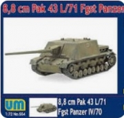 UM-554 1/72 8,8cm Pak 43 L/71 Fgst |Panzer IV /70 (1/72)