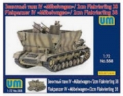 UM-558 1/72 Flakpanzer IV "Mobelwagen" /2cm Flakvierling38 (1/72)