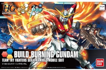 BAN993230 1/144 HGBF Build Burning Gundam