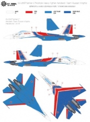 [사전 예약] G72029 1/72 Su-35S "Flanker E" multirole heavy fighter Aerobatic Team Russian Knights  FOR 1/72 G.W.H L7207