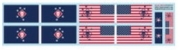 [사전 예약] G35043 1/35 USMC "Marine Raiders" flags