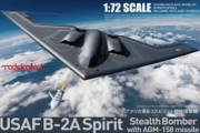 [사전 예약] UA72214 1/72 USAF B-2A Spirit Stealth Bomber with AGM-158 missile