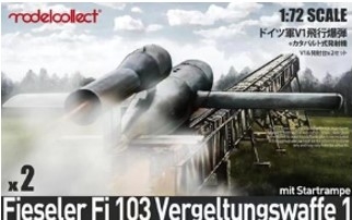 [사전 예약] UA72033 1/72 Germany WWII V1 Missile launching position 2 in 1