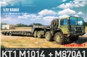 [사전 예약] UA72341 1/72 German MAN KAT1M1014 8*8 HIGH-Mobility off-road truck with M870A1 semi-trailer