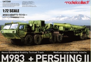 [사전 예약] UA72360 1/72 USA M983 Hemtt Tractor With Pershing II Missile Erector Launcher