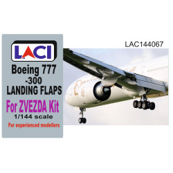 [사전 예약] LAC144067 1/144 B 777-300 Flaps Zvezda