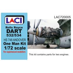 [사전 예약] LAC720005 1/72 RR Dart HS748 One Man Mod