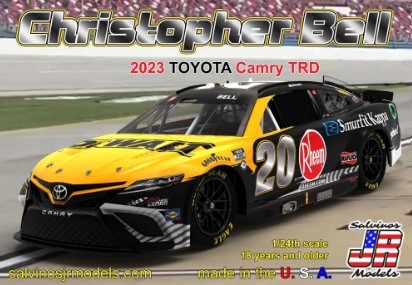 SJM-2023CBP 1/24 Christopher Bell 2023 NASCAR Toyota Camry TRD Race Car (Primary Livery) (Ltd Prod)