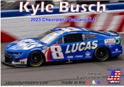 [사전 예약] SJM-2023KBL 1/24 Kyle Busch 2023 NASCAR Chevrolet Camaro ZL1 Race Car (Lucas Oil) (Ltd Prod)