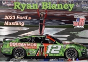 [사전 예약] SJM-2023RBC 1/24 Ryan Blaney 2023 NASCAR Ford Mustang Winner Race Car (Coca-Cola 600) (Ltd Prod)