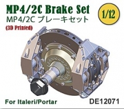 [사전 예약] 	DE12071 1/12 MP4/2C Brake Set for Italeri/Portar