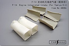 Fa48086 1/48 F-14 Engine Intergrated Intake for Tamiya