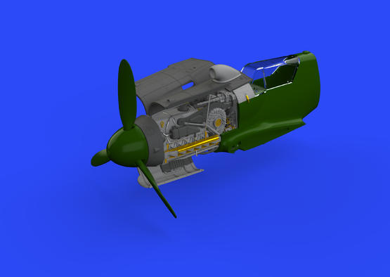 648465 1/48 Bf 109G-10 WNF engine 1/48 EDUARD