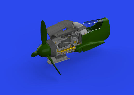 648902 1/48 Bf 109K-4 engine 1/48 EDUARD