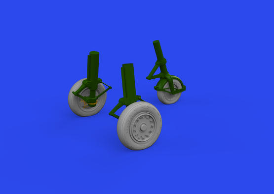 648934 1/48 J-35 Draken wheels Type 1 1/48 HASEGAWA