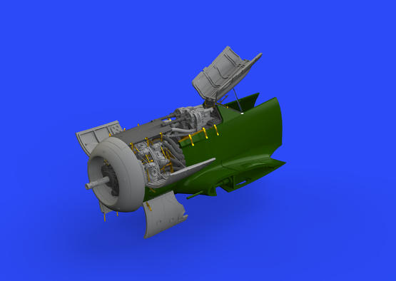 648941 1/48 Fw 190A-7 engine & fuselage guns 1/48 EDUARD