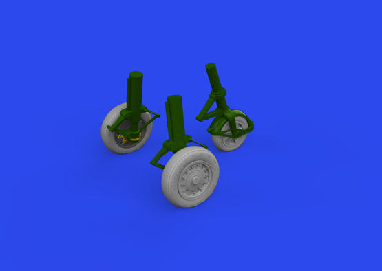 648968 1/48 J-35 Draken wheels Type 2 1/48 HASEGAWA