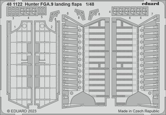 481122 1/48 Hunter FGA.9 landing flaps 1/48 AIRFIX
