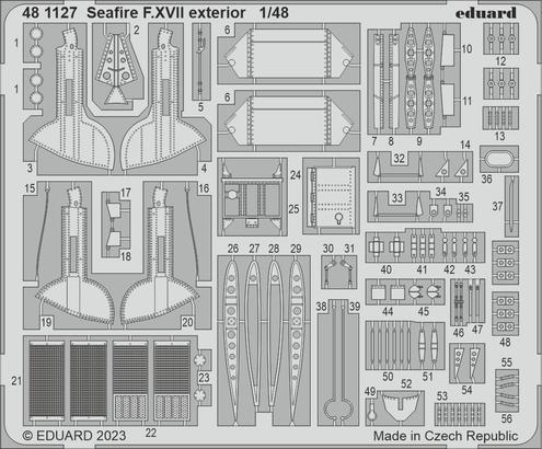 481127 1/48 Seafire F.XVII exterior 1/48 AIRFIX