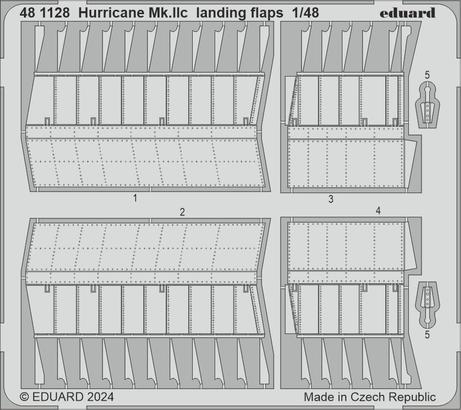 481128 1/48 Hurricane Mk.IIc landing flaps 1/48 HOBBY BOSS