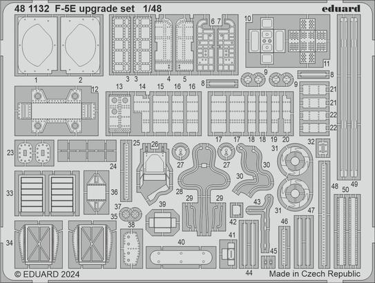 [사전 예약] 481132 1/48 F-5E upgrade set 1/48 EDUARD