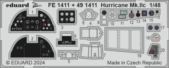 491411 1/48 Hurricane Mk.IIc 1/48 HOBBY BOSS