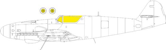 EX1002 1/48 Bf 109K-4 1/48 EDUARD