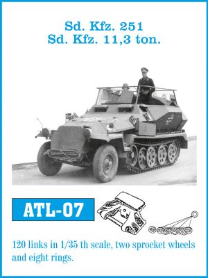 [사전 예약] ATL-007 1/35 Sd. Kfz. 251 HALFTRACK