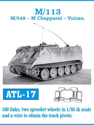 [사전 예약] ATL-017 1/35 M/113 M/548 – M Chapparal – Vulkan