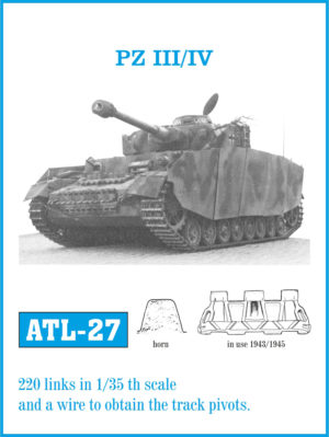 [사전 예약] ATL-027 1/35 PZ III/IV