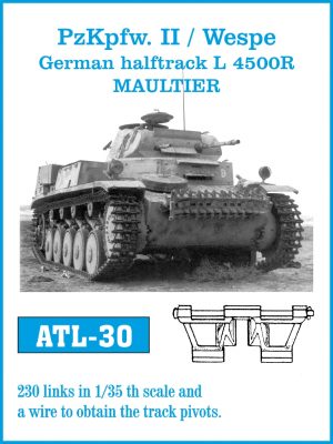 [사전 예약] ATL-030 1/35 PzKpfw. II / German halftrack L 4500R  MAULTIER