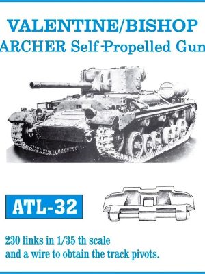 [사전 예약] ATL-032 1/35 VALENTINE/BISHOP / ARCHER Self-Propelled Gun