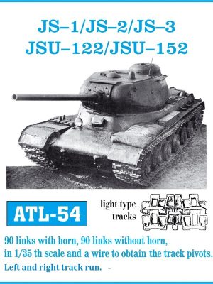 [사전 예약] ATL-054 1/35 JS-1/JS-2/JS-3 JSU-122/JSU-152